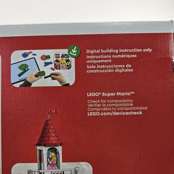 LEGO Super Mario Peach’s Castle Expansion Set 71408, 1216 Pcs New Sealed Retired - Picture 8 of 11